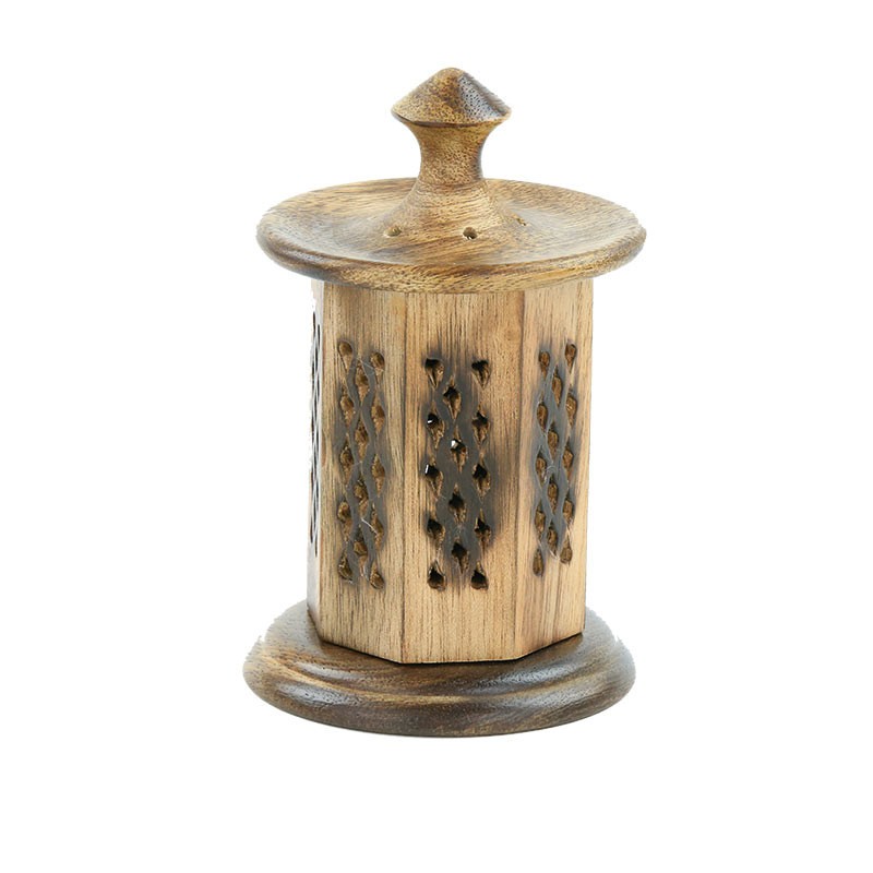 Wooden Belvedere Incense Holder
