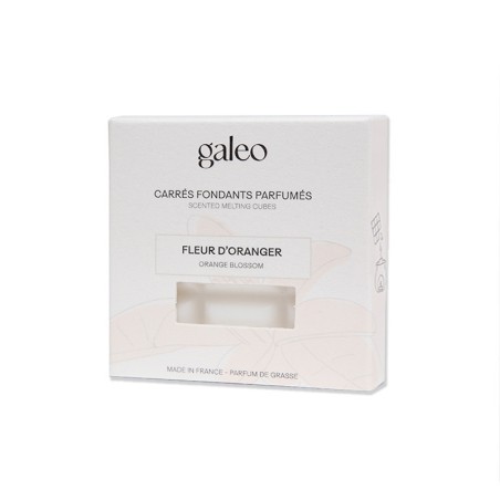 Carrés fondants parfumés Fleur d'Oranger