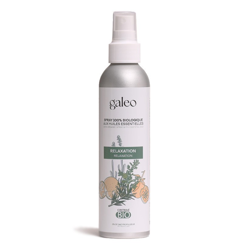 Spray relaxation 100% bio aux huiles essentielles