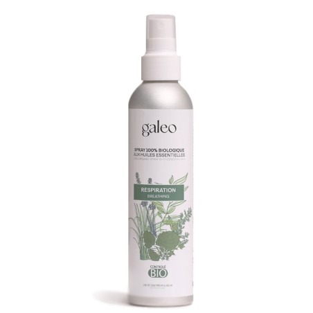 Spray respiration 100% bio aux huiles essentielles