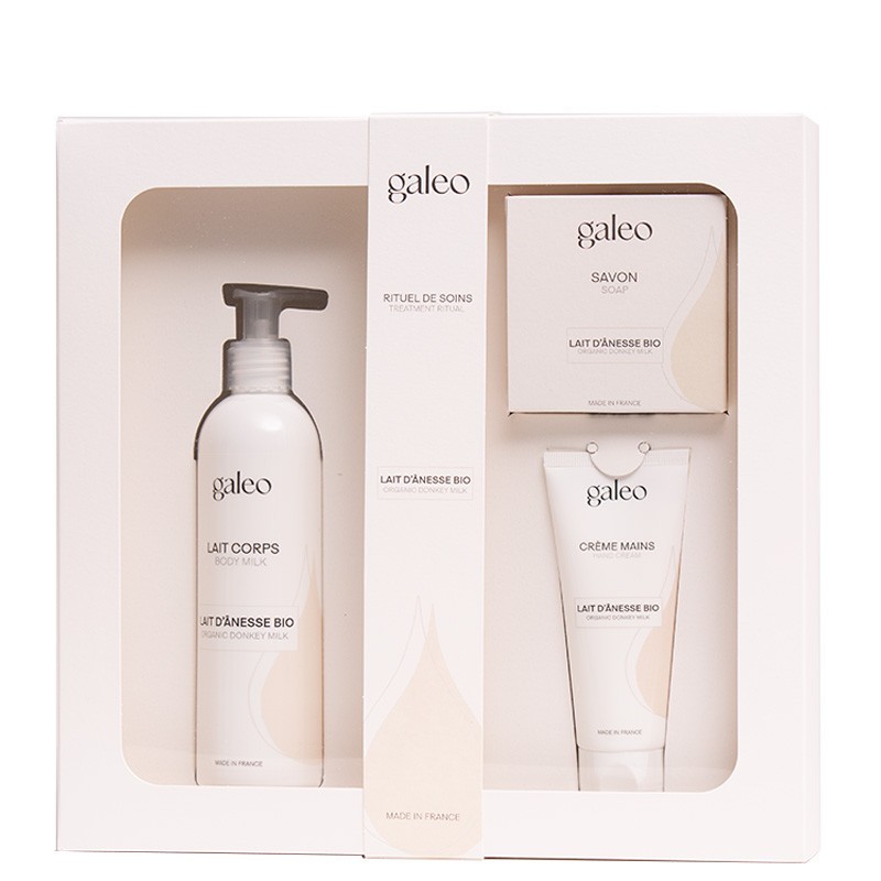 Rituel de soins au lait d'ânesse BIO