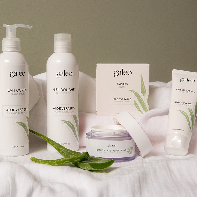 Lait corps à l'aloe vera biologique