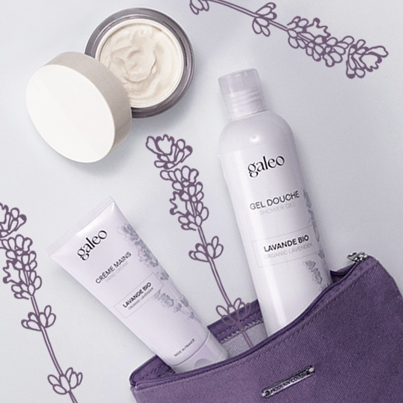 Gel Crème visage peaux sensibles - Fleurs Blanches & lavande||Sensitive  skin face gel-cream | White flowers & Lavender