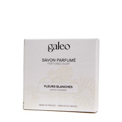 White Flowers scented soap