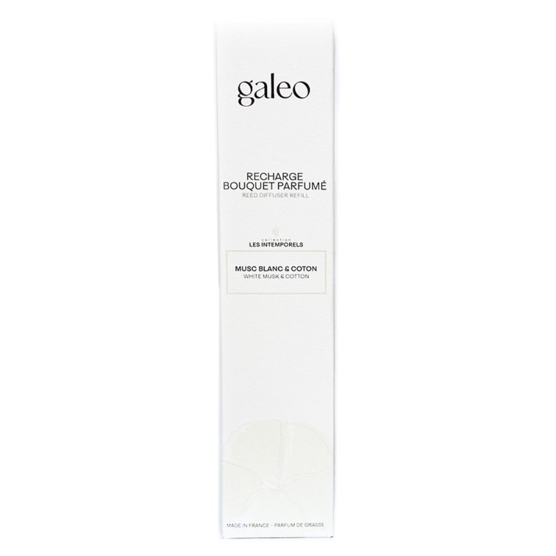 Recharge bouquet parfumé Musc blanc et Coton