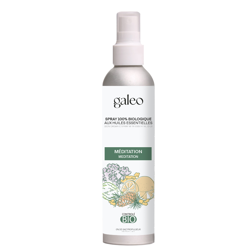 Spray méditation 100% BIO aux huiles essentielles