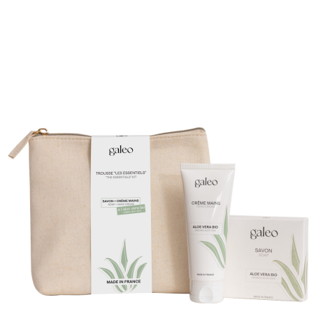 Trousse Les Essentiels à l'aloe vera BIO