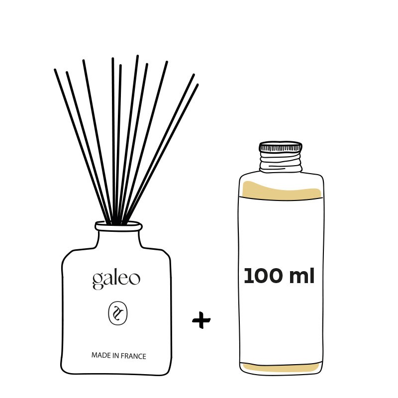 Bouquet parfumé Douceur de Lin