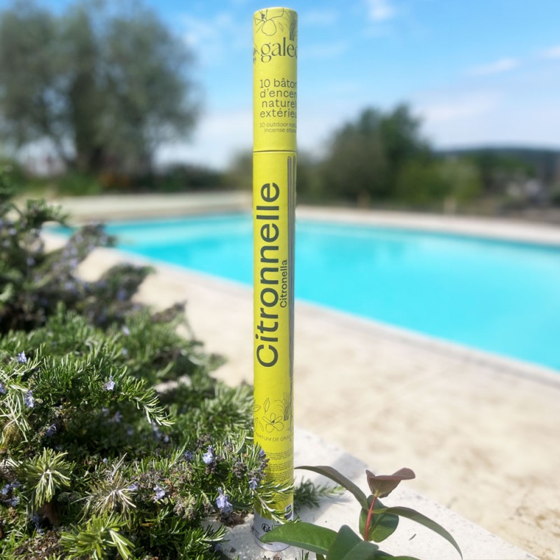 10 outdoor incense sticks