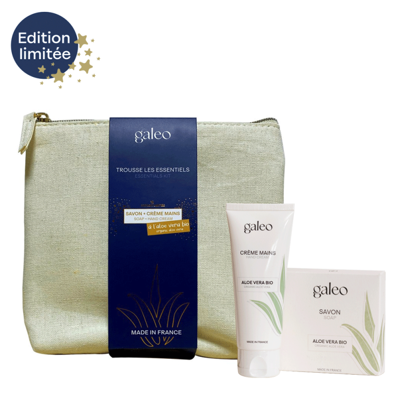 Trousse Les Essentiels à l'aloe vera BIO - Edition limitée