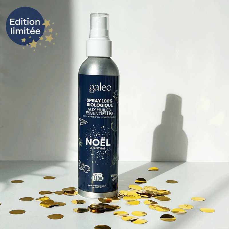Spray Noël 100% BIO aux huiles essentielles