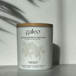 Natural scented candle White Jasmine