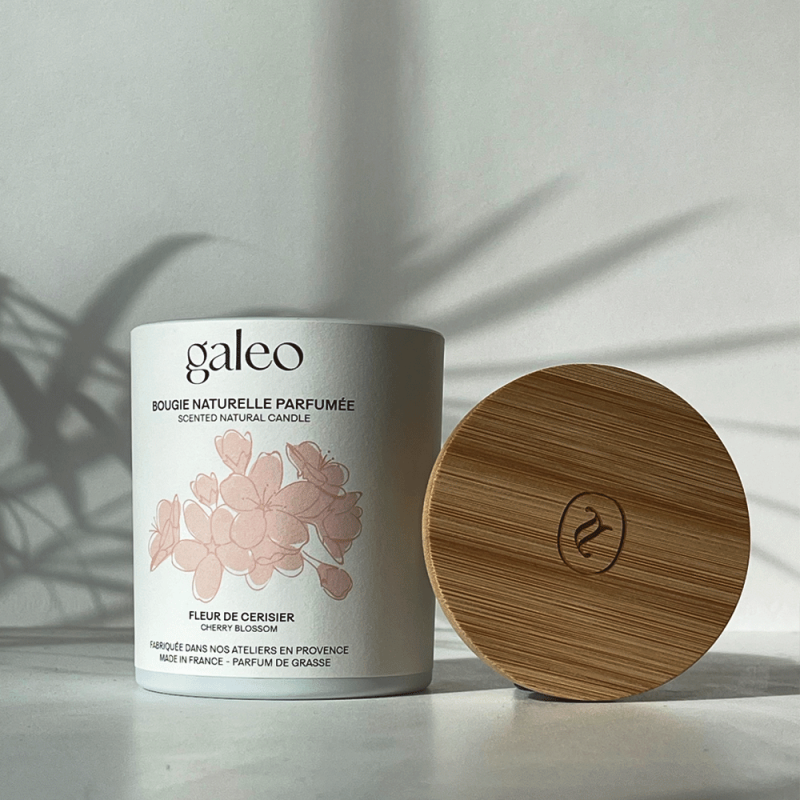 Bougie naturelle parfumée Fleur de Cerisier