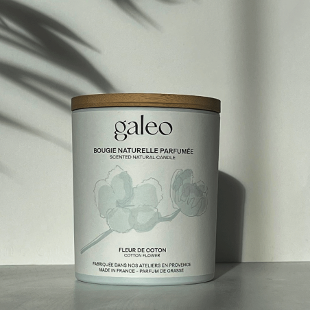 Natural scented candle Cotton Flower