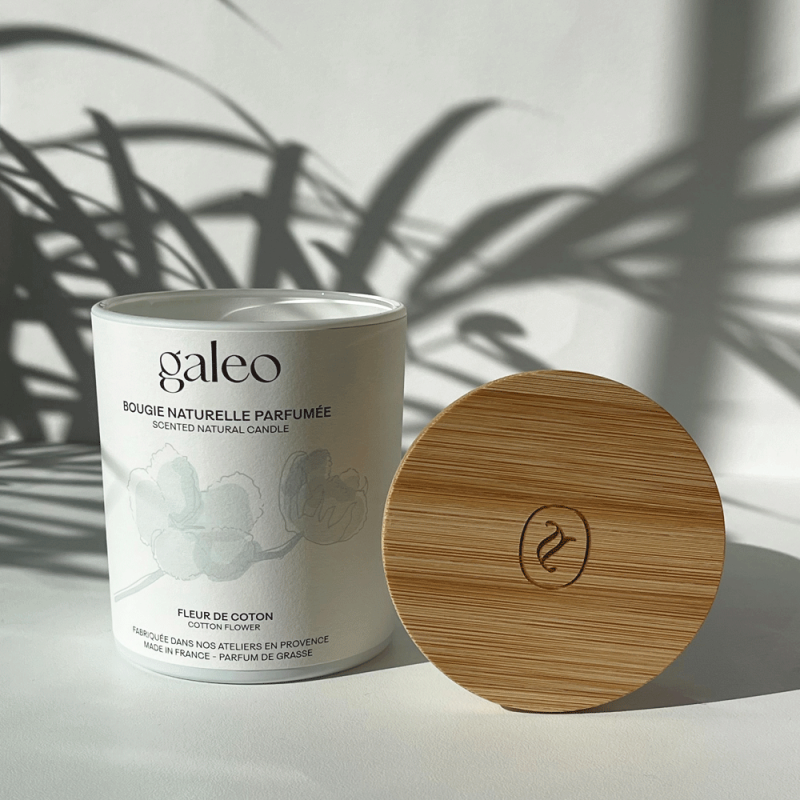 Natural scented candle Cotton Flower