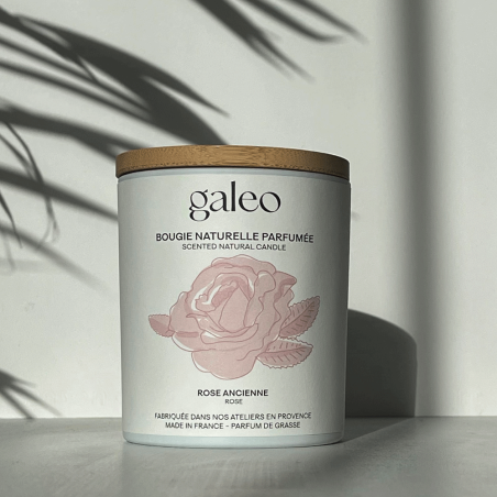 Natural scented candle Rose