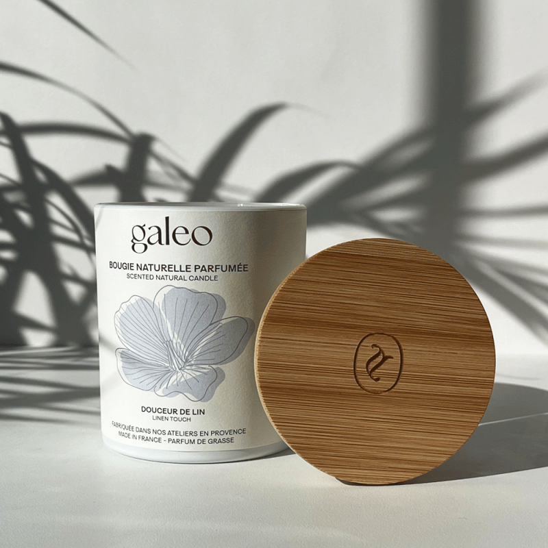 Natural scented candle Linen Touch