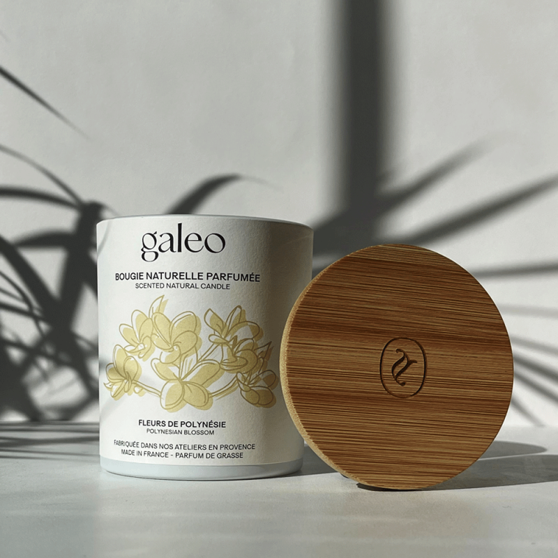 Natural scented candle Polynesian Blossom