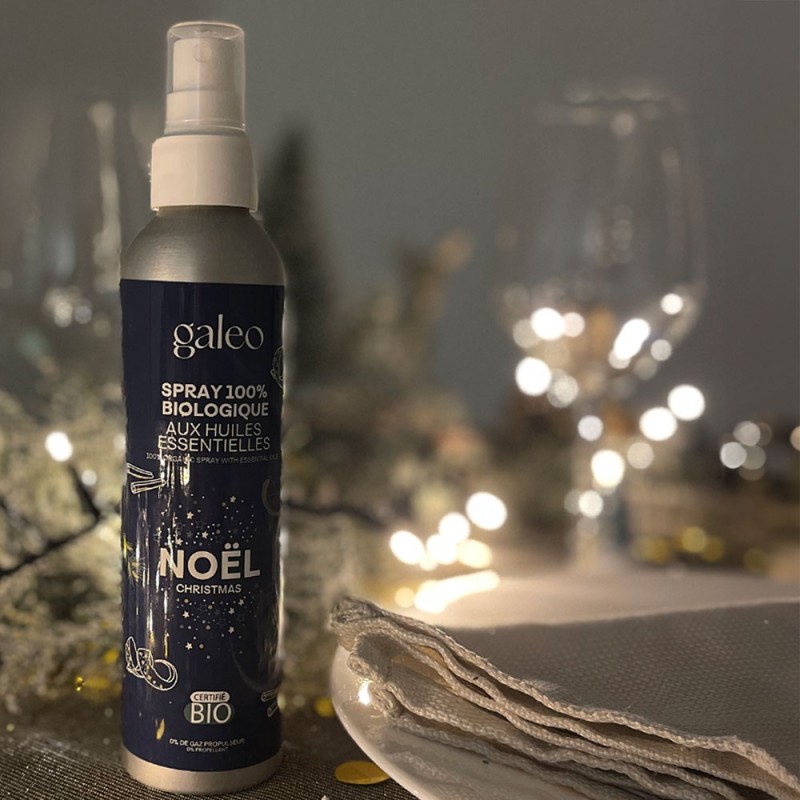 Spray Noël 100% BIO aux huiles essentielles