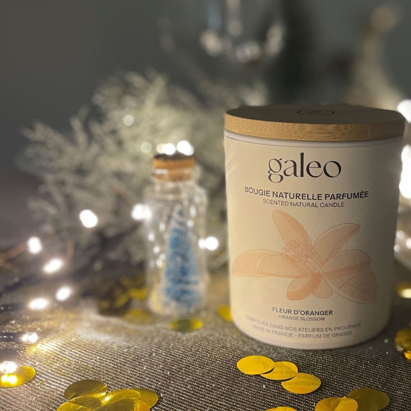 Natural scented candle Orange Blossom