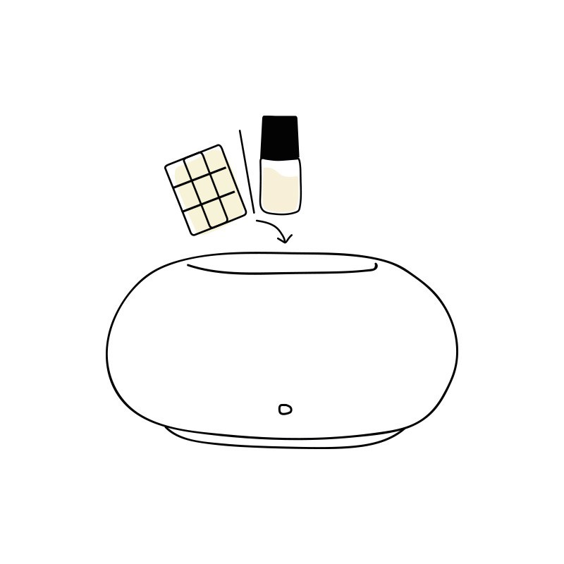 White Tea scented melting cubes