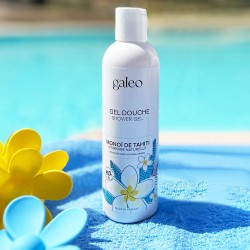 Shower gel with 100% natural Tahitian monoi oil
