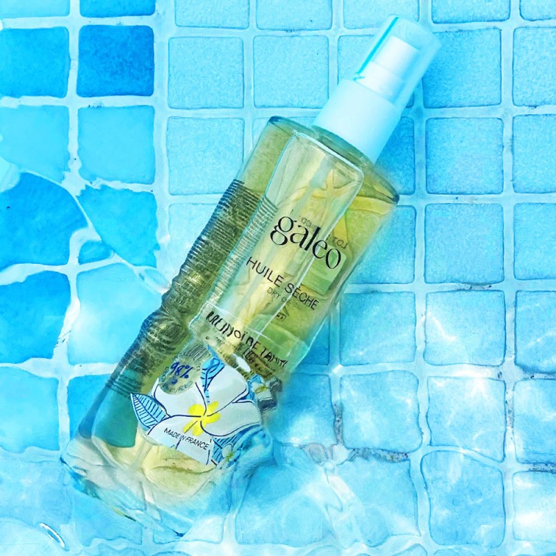 Huile sèche à l'huile de monoï de Tahiti