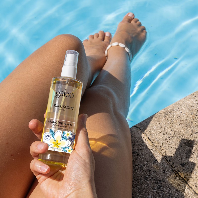 Huile sèche à l'huile de monoï de Tahiti