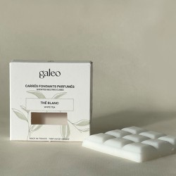 Carrés fondants parfumés Thé Blanc