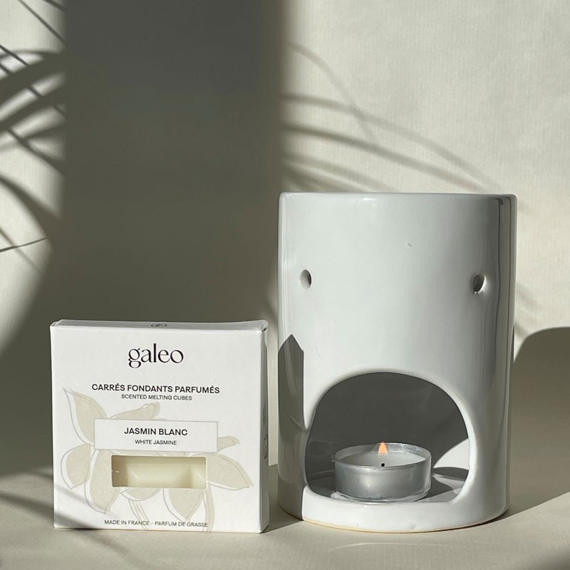 White Jasmine scented melting cubes