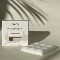 Carrés fondants parfumés Fleur de Coton