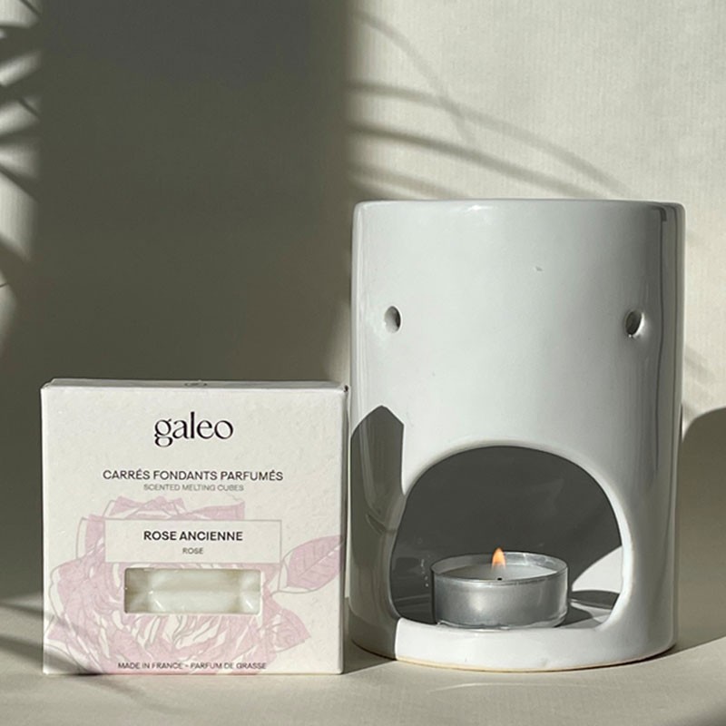 Rose scented melting cubes