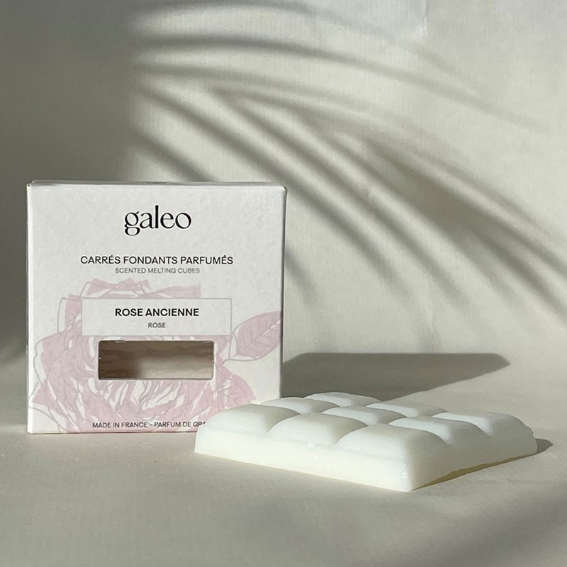 Rose scented melting cubes