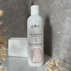 Gel douche au lait d'ânesse biologique