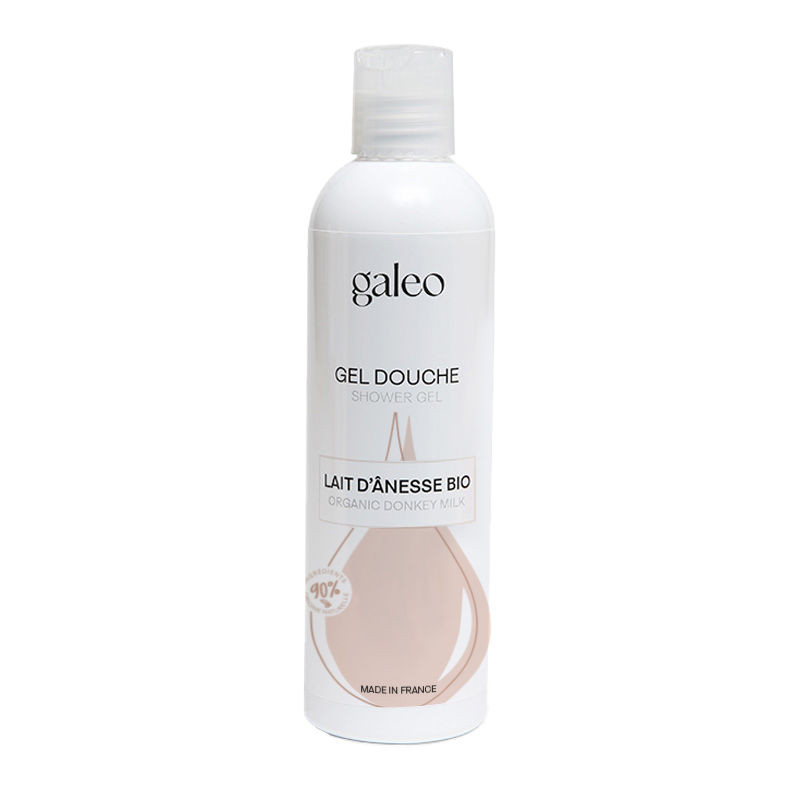 Gel douche au lait d'ânesse biologique