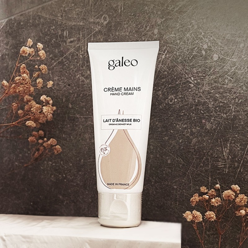 Crème mains au lait d'ânesse biologique