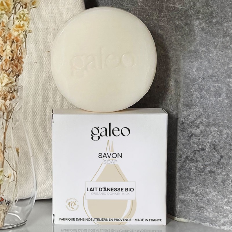 Soap with organic donkey milk