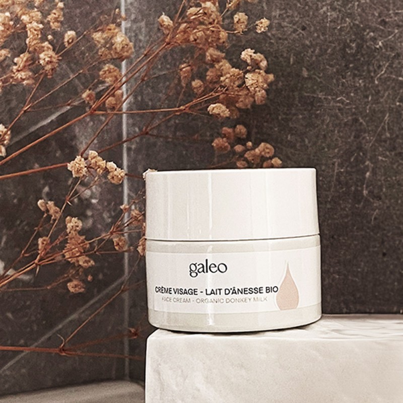 Crème visage au lait d'ânesse biologique