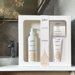 Rituel de soins au lait d'ânesse biologique