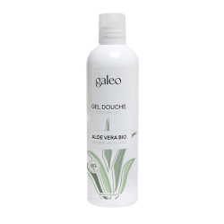 Shower gel with organic aloe vera