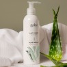 Body milk with organic aloe vera
