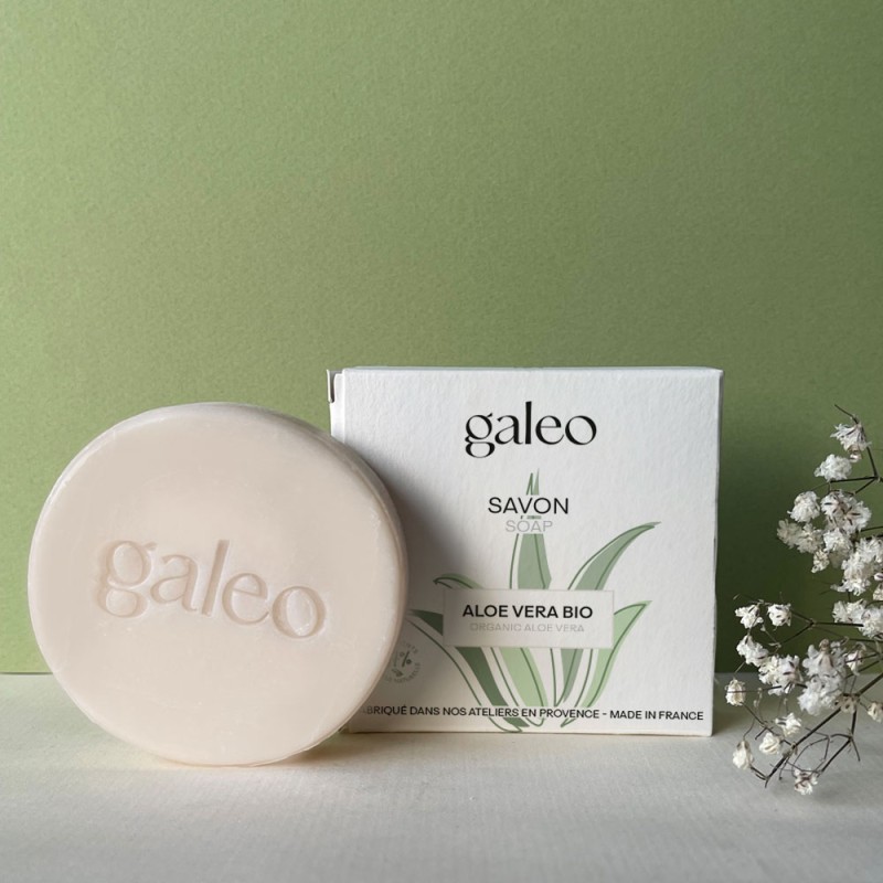 Savon à l'aloe vera biologique