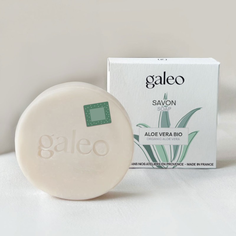 Soap with organic aloe vera - imperfect