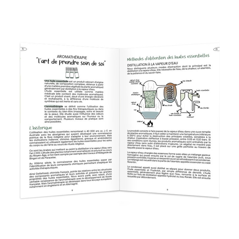 Guide des huiles essentielles et de la gemmothérapie - imparfait