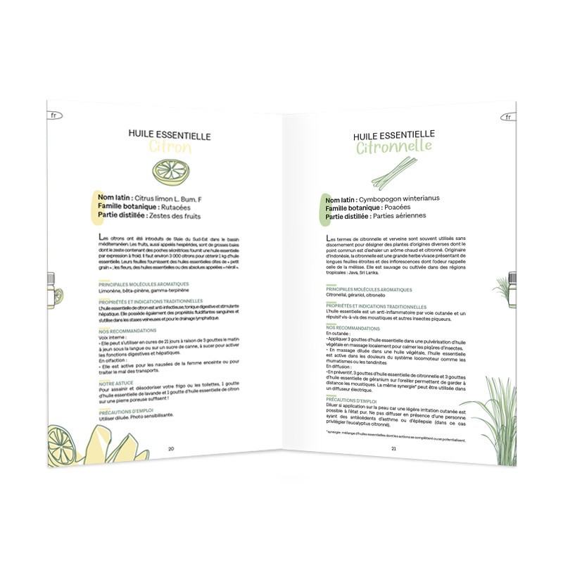 Guide des huiles essentielles et de la gemmothérapie - imparfait