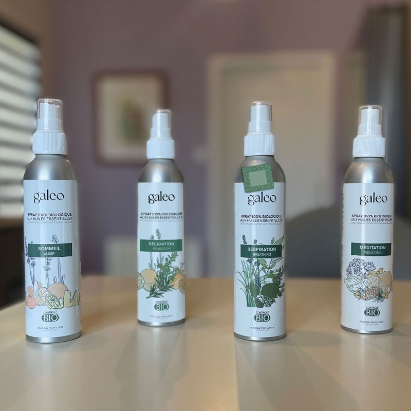 100% Organic Breathing Spray with Essential Oils - imperfect