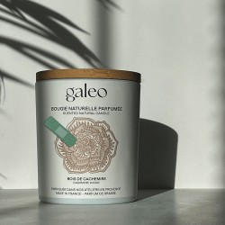 Bougie naturelle parfumée Bois de Cachemire - imparfait