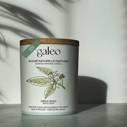 Bougie naturelle parfumée Néroli Musc - imparfait