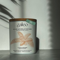 Bougie naturelle parfumée Fleur d'Oranger - imparfait