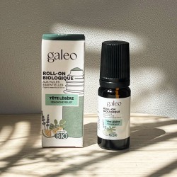 Organic headache relief essential oil roll-on